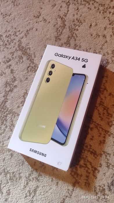 Samsung A34 5G 128 GB С коробкой