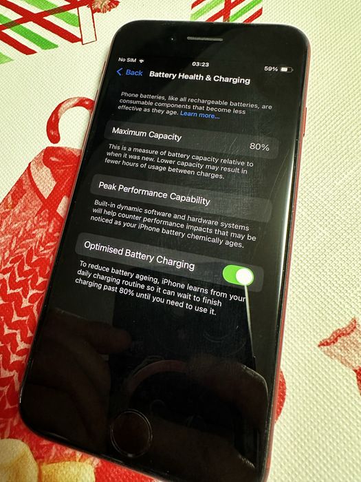 Iphone SE2 64 gb rosu