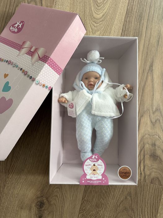 Jucarie bebelus cu mecanism Berjuan, 21cm