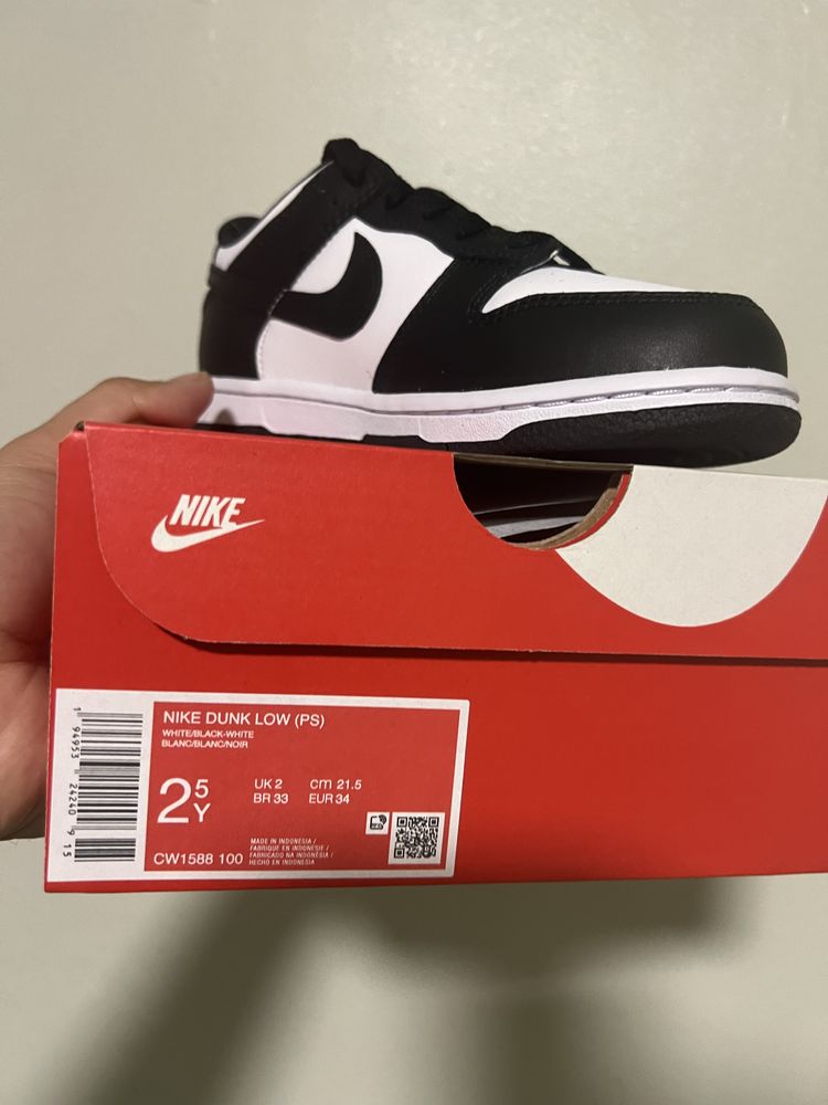 Nike Dunka Low Originali nr 34