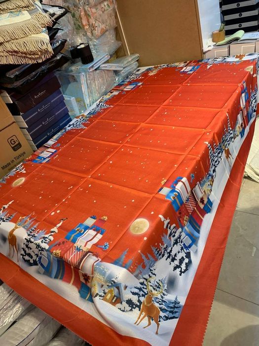 Скатерть новогодняя