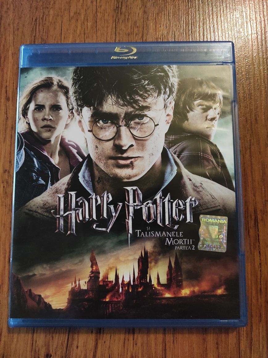 Filme blu-ray Harry Potter și Talismanele Morții partea a doua