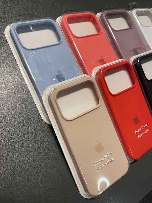 Силиконов кейс iPhone 17 17 Air 17 Pro 17 Pro Max