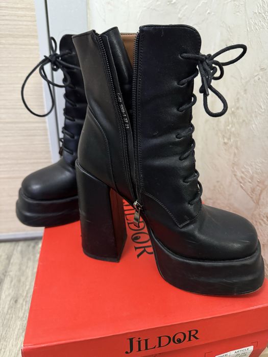 Сапоги осенние (платформа)