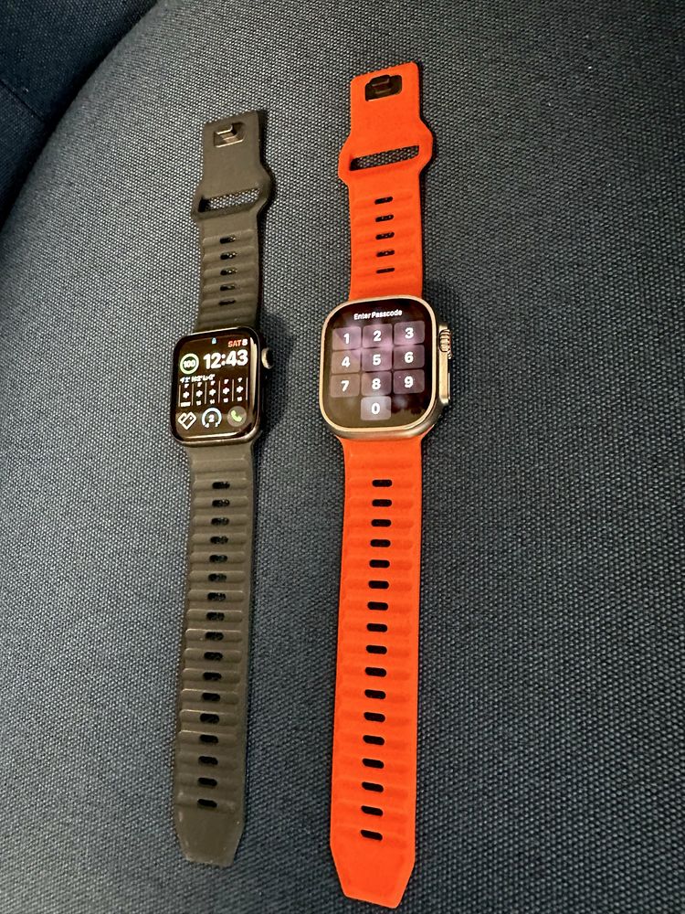 Силиконови каишки Nomad Band за Apple Watch ULTRA/SE2/SE/9/8/7/6/5/4/3