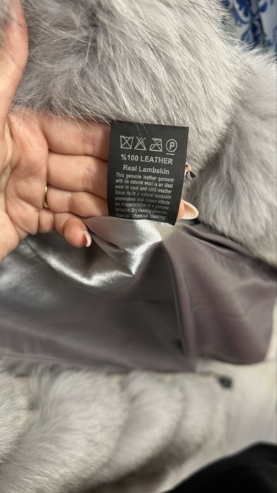 Vestă blană naturală vulpe