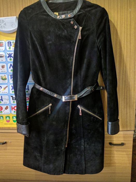 Сюртук                                  замшевый