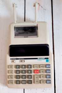 Калькулятор с печатью (печатающий) SHARP EL-1625H