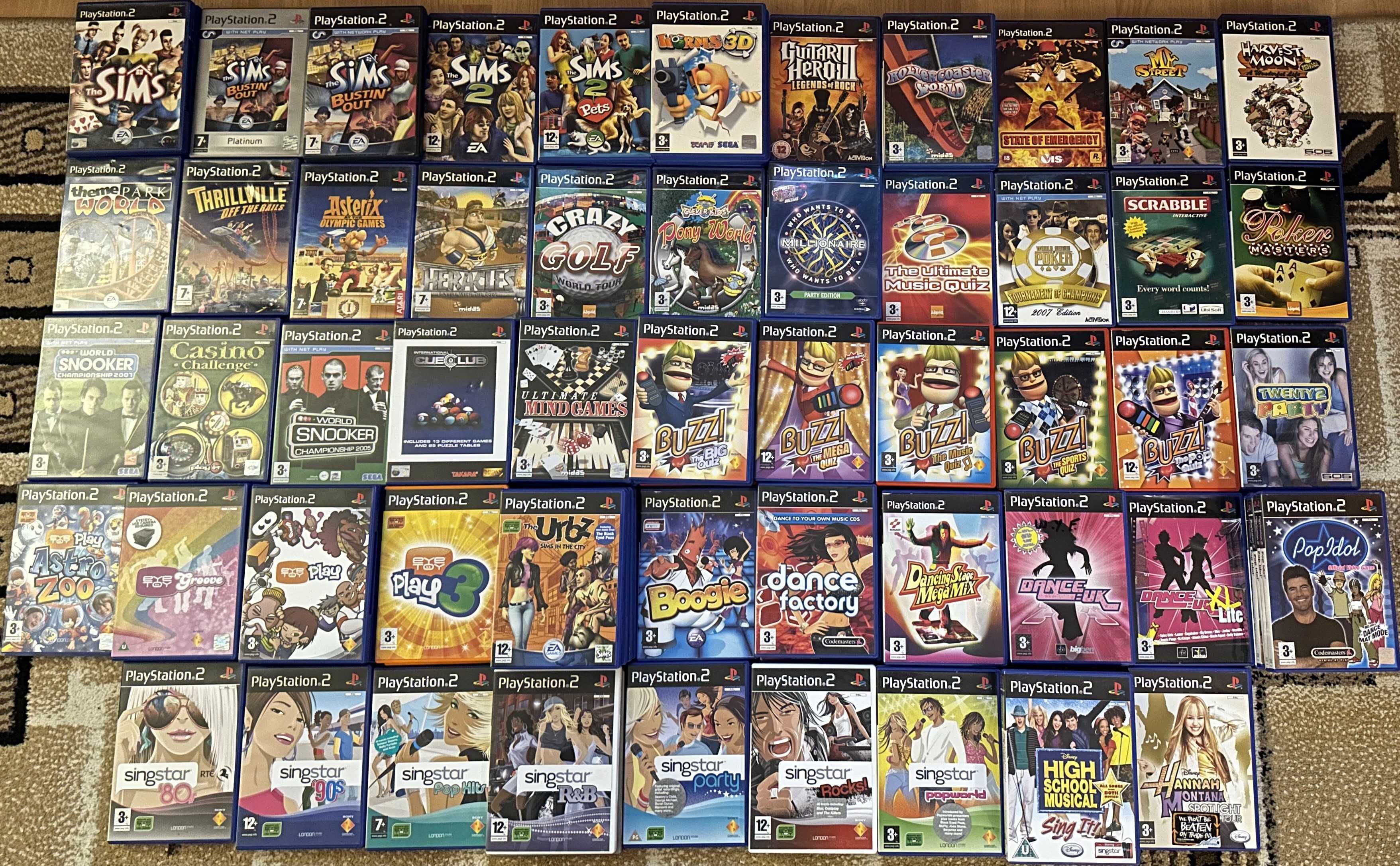 Lot Jocuri PS2 Playstation2 Playstation 2 Partea 2