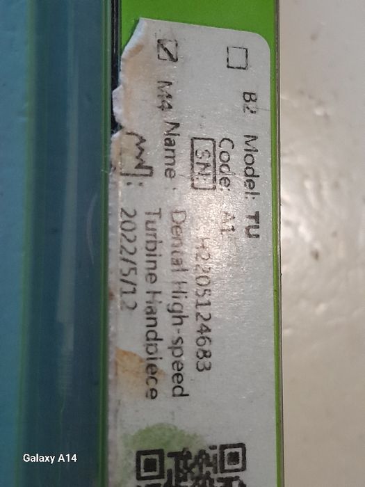 Стоматологическая турбины наконечник.