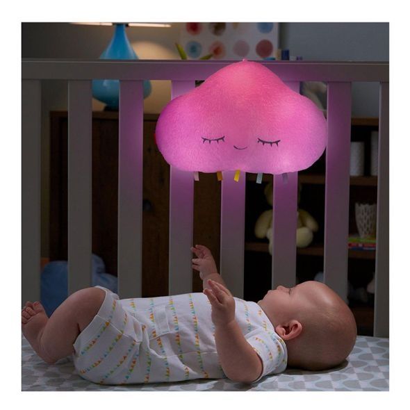 Музикална лампа Fisher Price Облаче с бял шум за приспиване