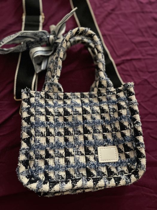 Дамска мини чанта в синьо