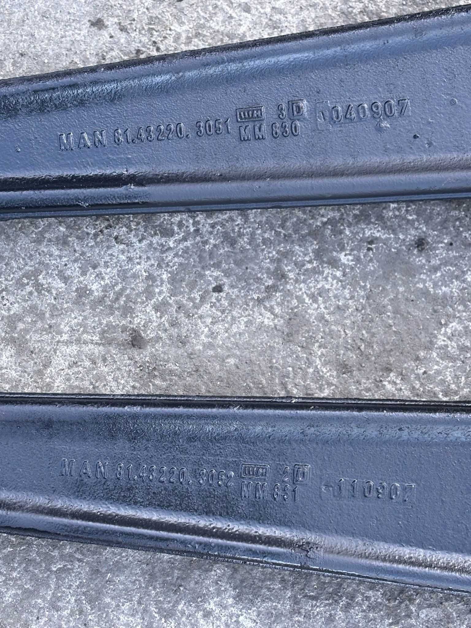 Suporti brate tendoane axa fata mega Originale Man Tgx Tgs Tga