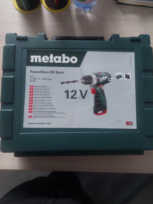 Metabo nouă cu acumulatori