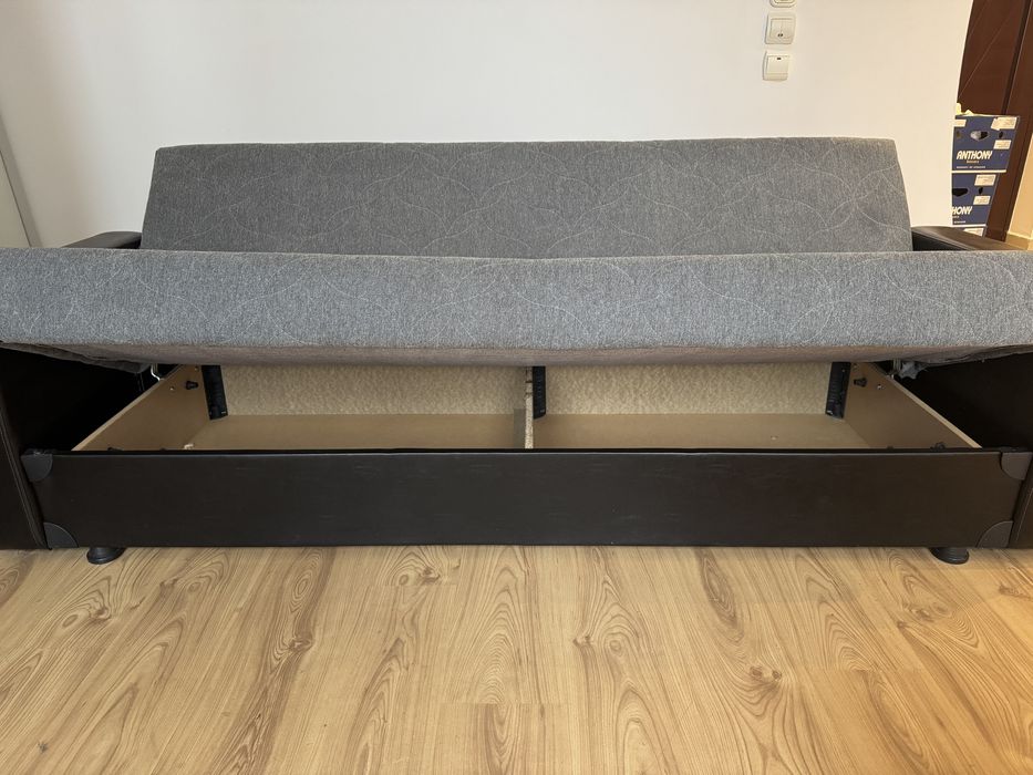 Vand canapea extensibila cu loc de depozitare 210 cm