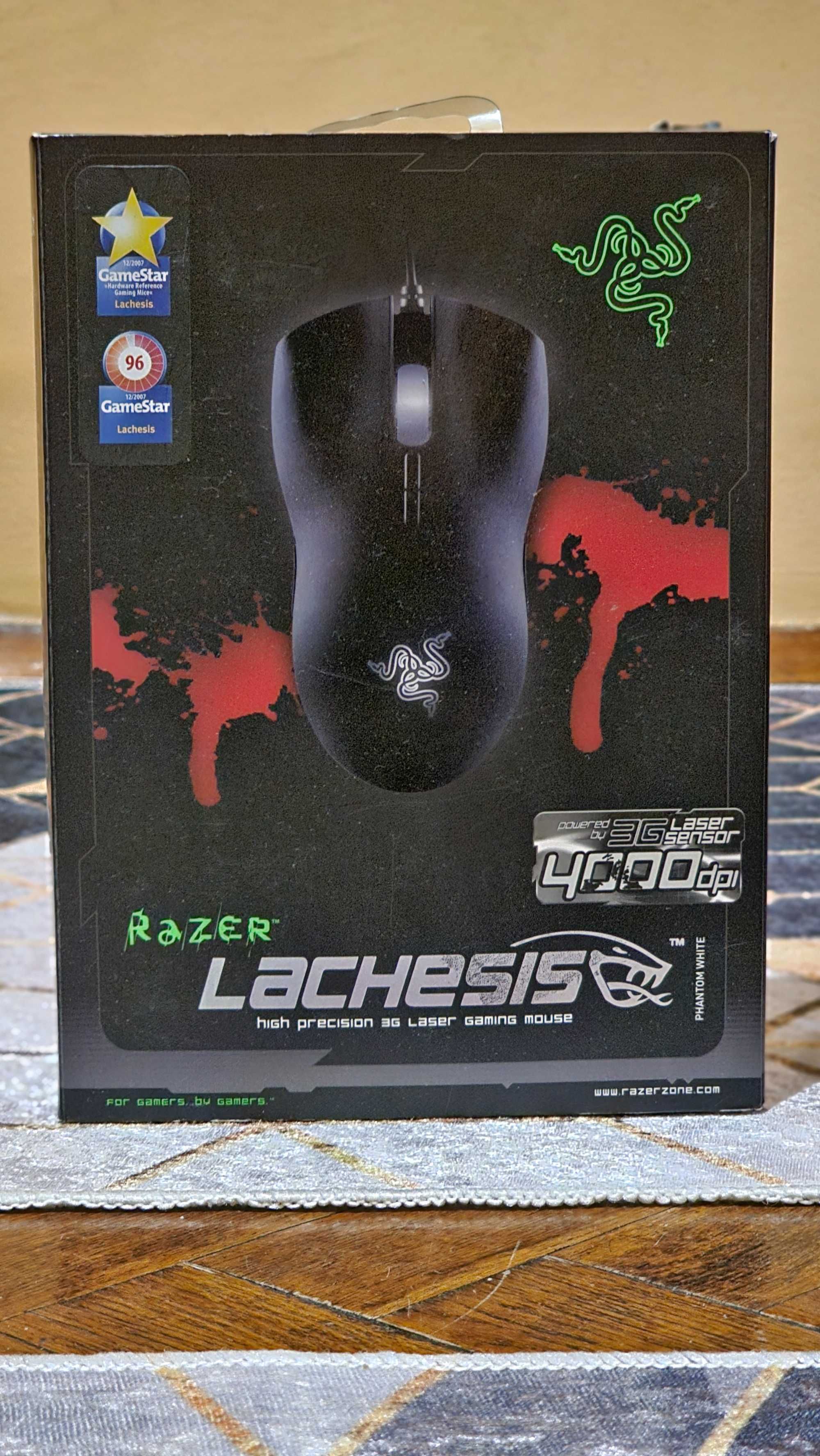 Гейминг мишка Razer Lachesis, черна