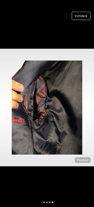 Sacou Tommy Hilfiger din catifea mărimea M nou cu eticheta