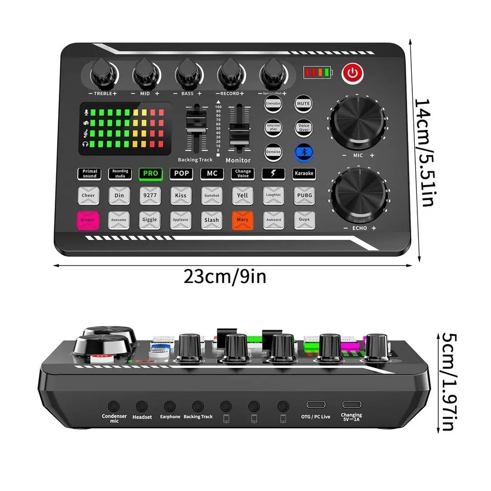 Mixer audio mini