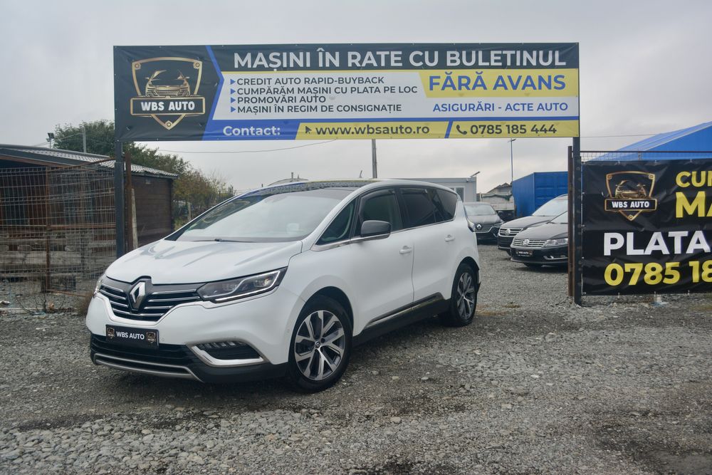 Renault Espace 160 cp / 7 locuri / masaj / panorama / rate / credit