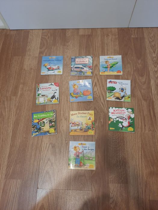 Set 10 carti pixi în germana pentru copii