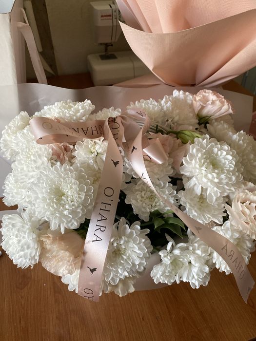 Цветы в корзине