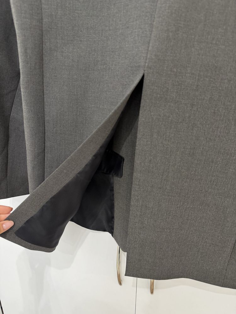 Сиво оувърсайз сако Zara Размер XS