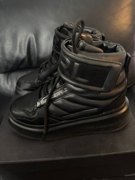 Karl Lagerfeld боти естествена кожа 39