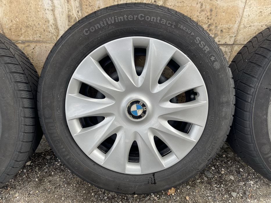 Jante Roti Tabla 16 BMW Seria 1 2 3 Anvelope iarna 205 60 R16 M+S