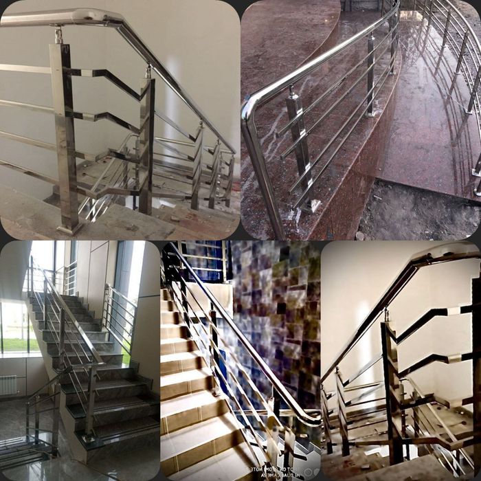 Нержавейка/перила навесы с гарантием