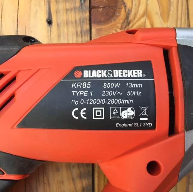 Rotopercutor Bormasina Black & Decker KR85, nefolosita