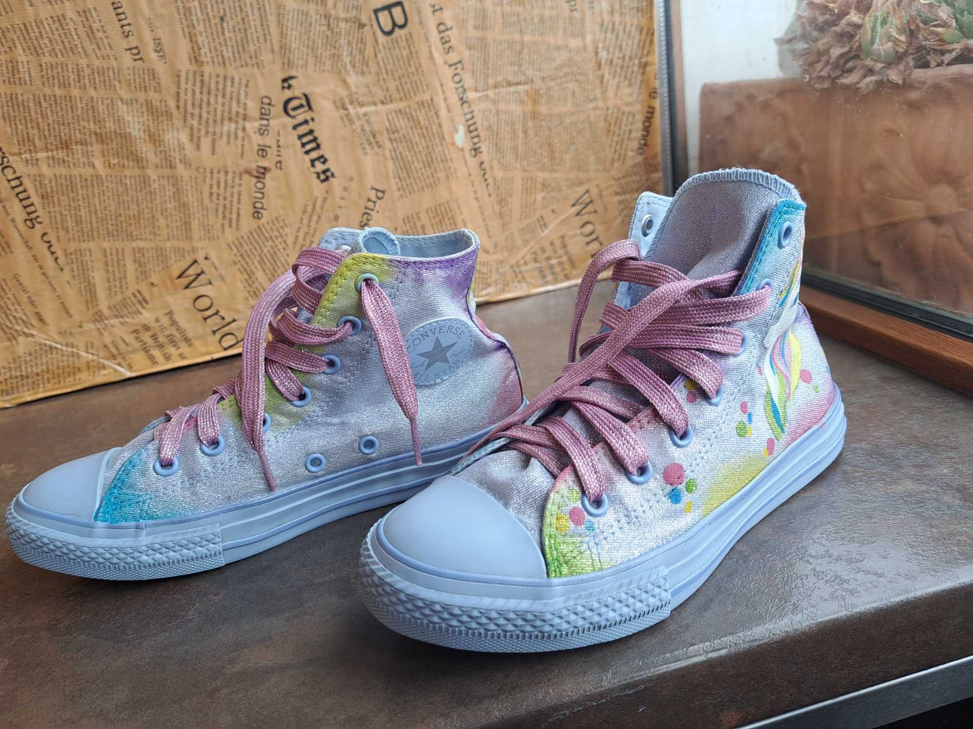 детски кецове,гуменки,спортни обувки,маратонки,Converse,35,за момиче
