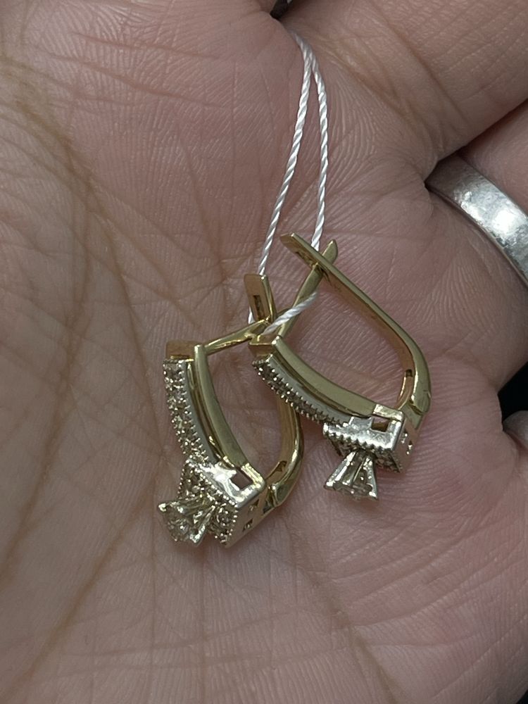 Серьги с бриллиантами
