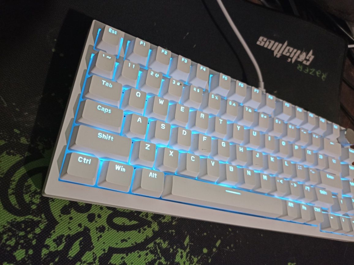 Игровой комплект: клавиатура Ajazz x Nacodex AK820 + мышь Attack Shark