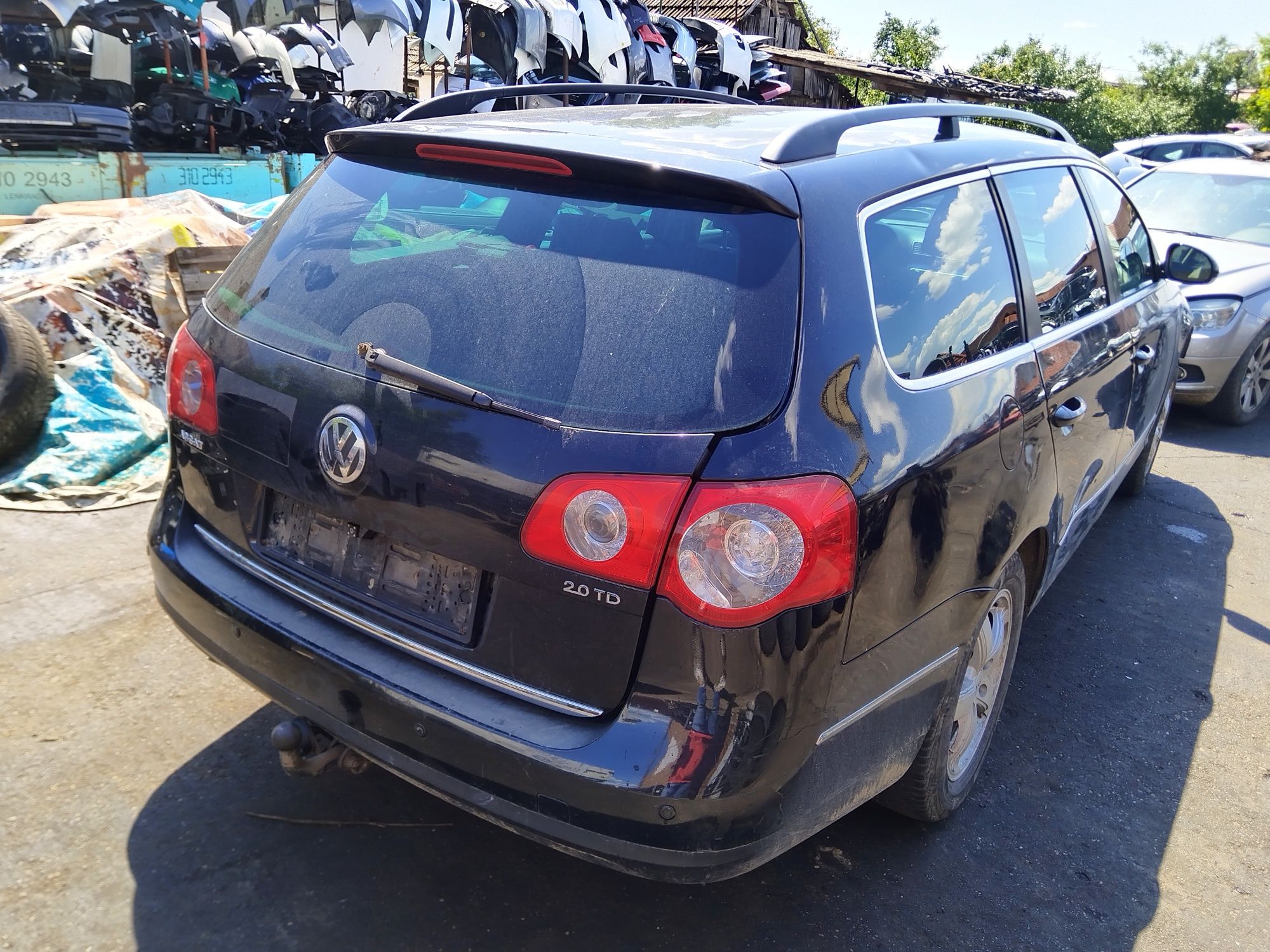 Carlig remorcare complet Vw Passat B6 Combi/Break modul priza electric