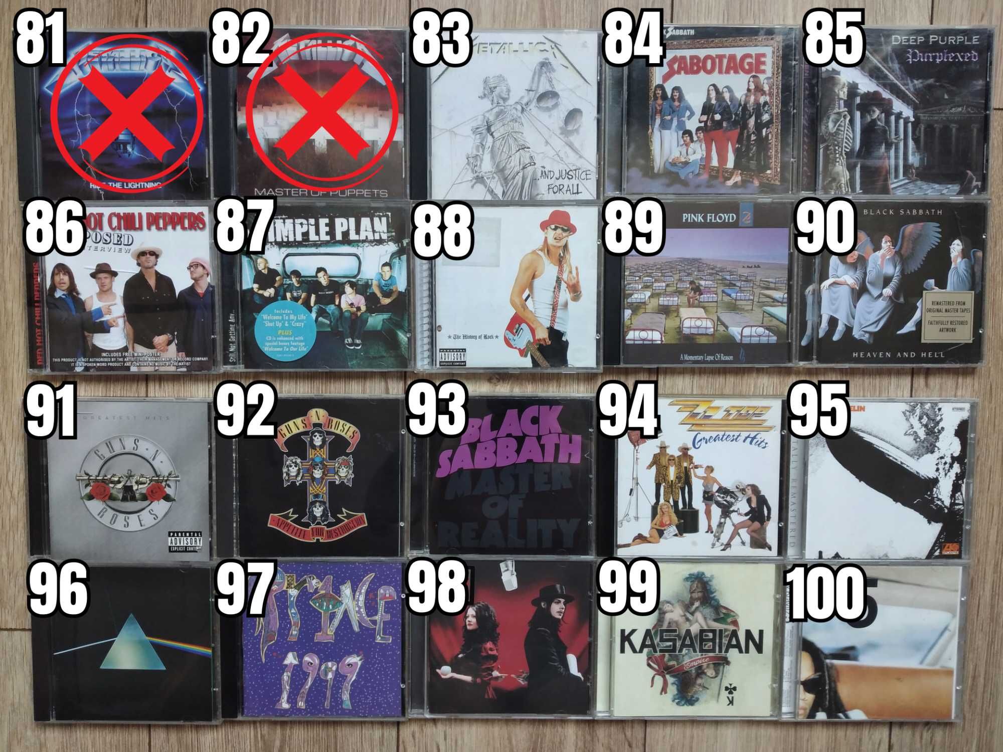 Rock/Punk Metal Music Albums CDs Оригинални Рок Пънк Музикални Дискове