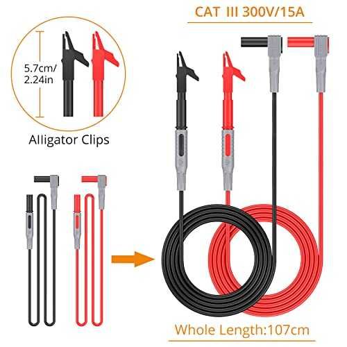 Нов Професионален комплект тестови проводници 20 броя за DMM ремонт