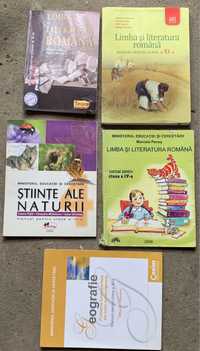 Manuale școlare - lb rom, geografie, engleza,franceza,istorie,info
