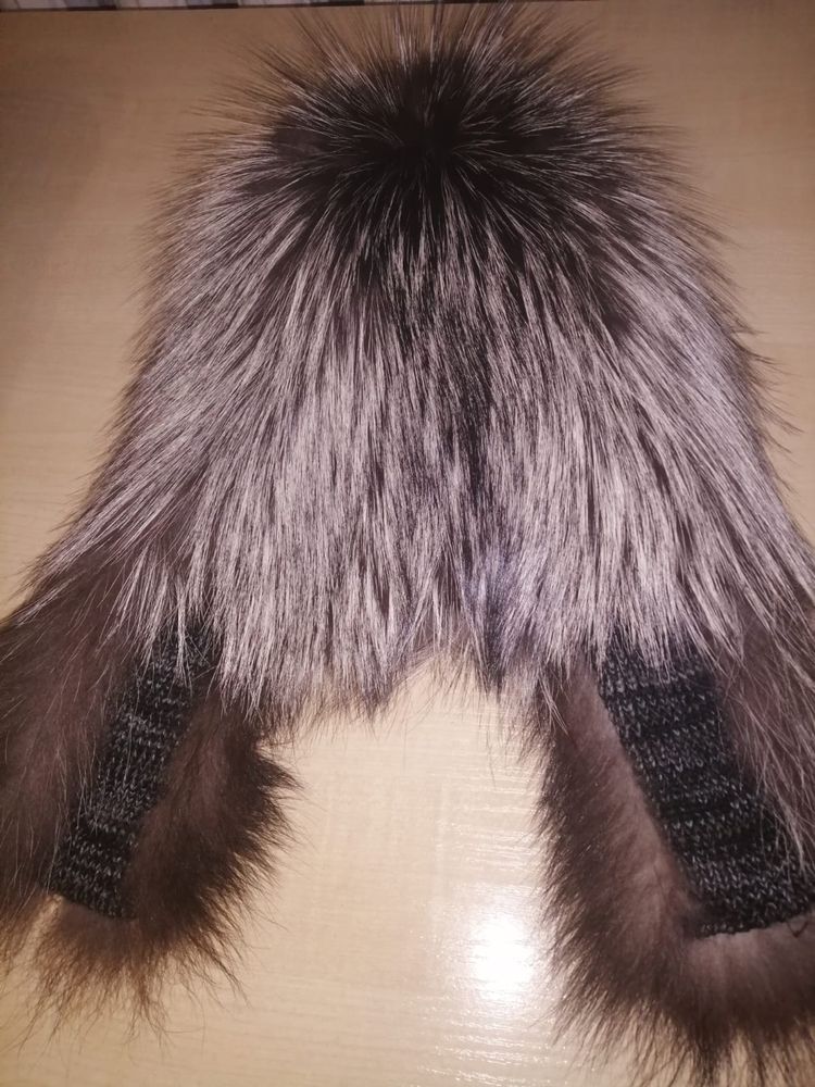 Продам шапку из чернобурки