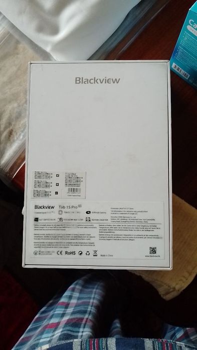 Blackview Tab 15 pro korobka dokument ruchkasi bilan turpti