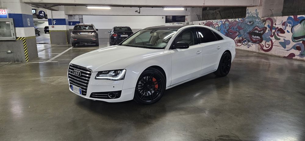 AUDI A8, 3.0 diesel, an 2012, ALB PERLA, LONG, Quattro(4x4),Extra-FULL