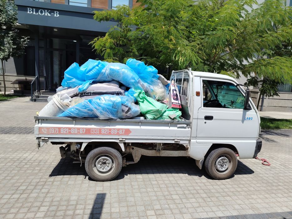 Вывоз мусора 24/7 ШЕНИРАЙ И Чанган  ЛАБО вывоз строительного мусора.