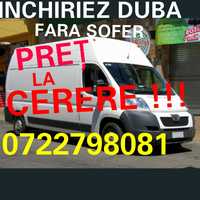 Inchirieri dube / inchiriere duba fara garantie fara sofer