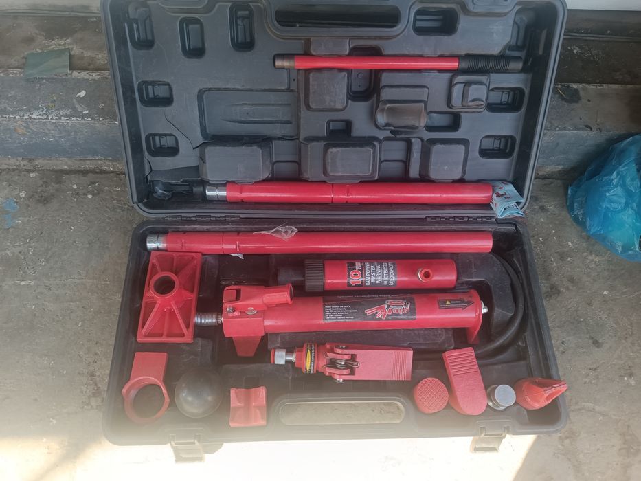 Пневматический домкрат в комплекте