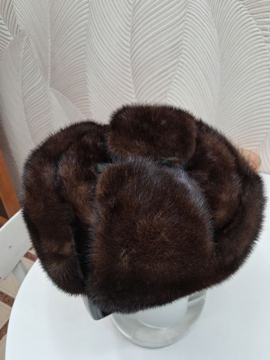 Шапка норковоя мужская