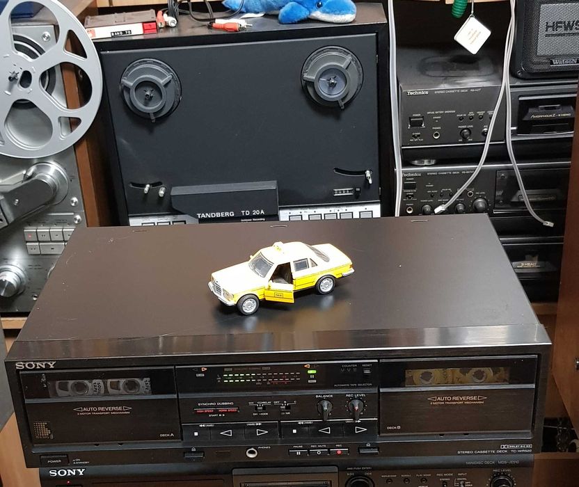 Casetofon Audio Deck Stereo Vintage SONY TC WR520 (Autoreverse)