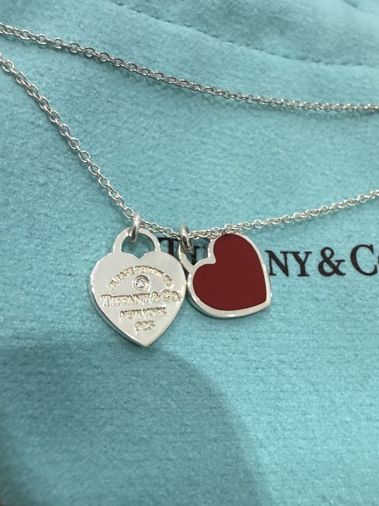 NEW Подвеска Tiffany & Co Return to Tiffany red 703000