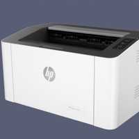 Принтер лазерный HP Laser 107w A4 WiFi