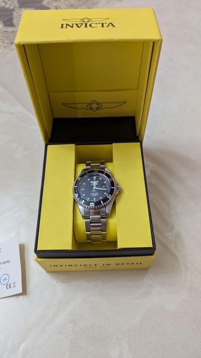 Invicta Pro Diver kam ishlatilgan, butun kapsasi bilan, narx talashmim