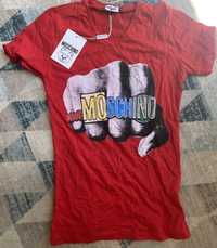 tricou moschino dama rosu