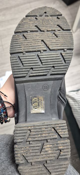 Ghete din piele naturală 38